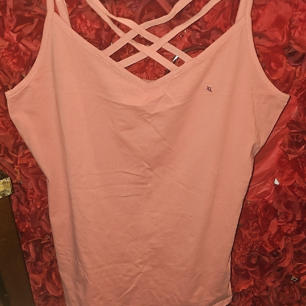 Maurices NWT Coral Backless Camisole Tank Top Size XLarge